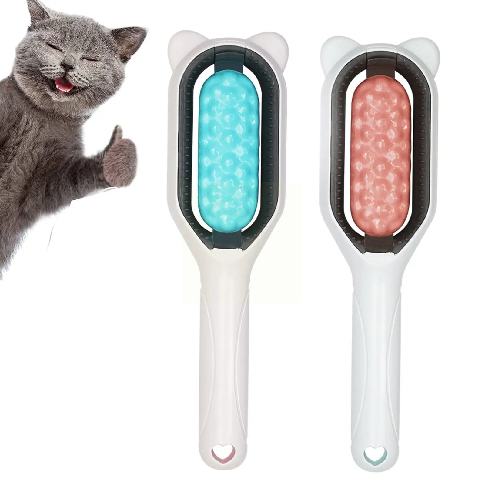 

4 In 1 Multifunctional Pet Deshedding Brush Pet Cleaning Brush For Dog Deshedding Grooming Comb Pet Hair Remover Massage Br E0K0