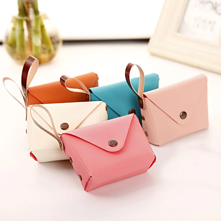 Coin Purse Girls Small Wallet Money Bag Change Pouch Credit Card Holder Wallets for Women PU Female Purses Clutch Bag Kids Gifts