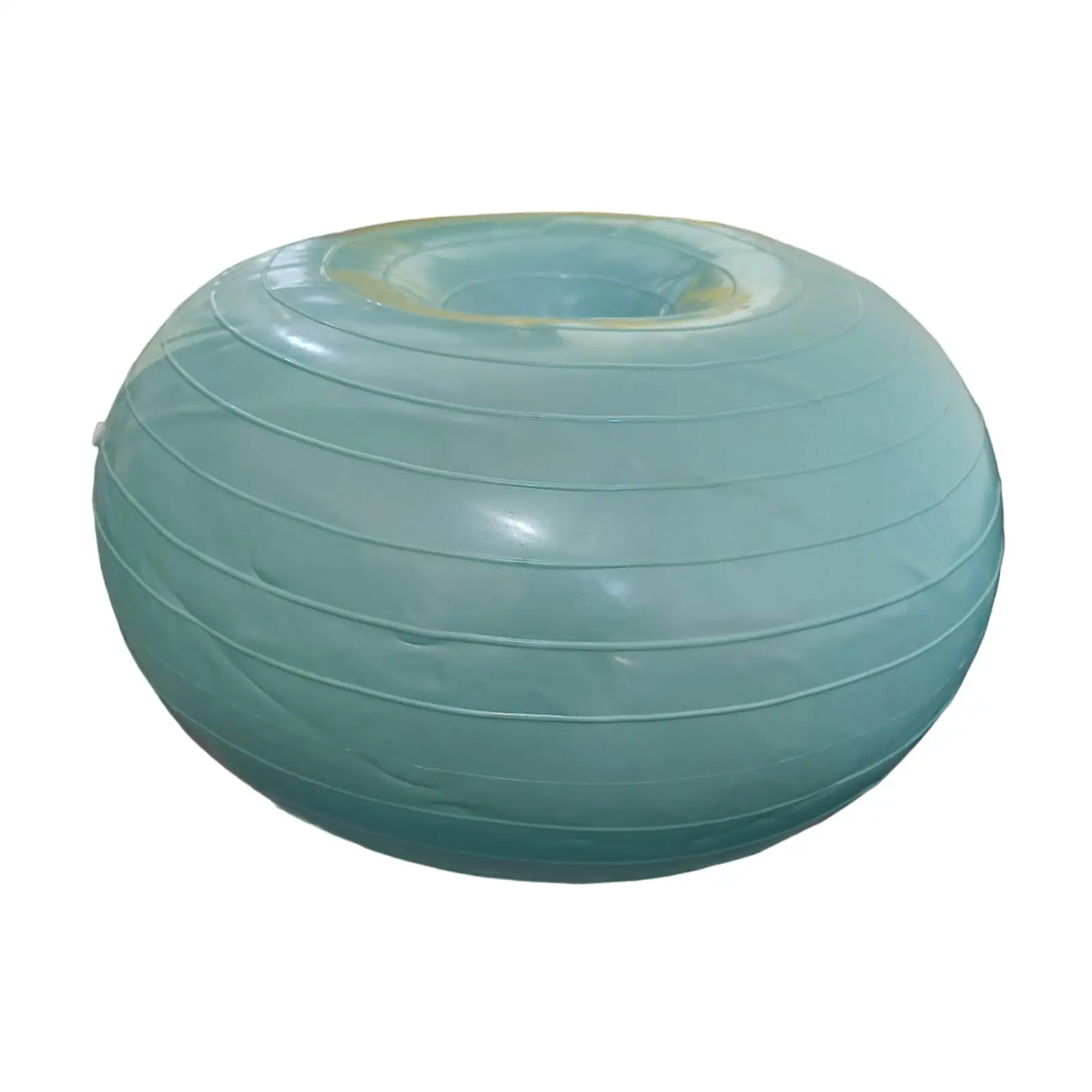 Надувной мяч для упражнений мяч-пончик из толстого ПВХ утолщенный йоги