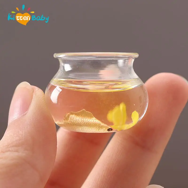 

Dollhouse Micro landscape ornaments lucky koi mini fish tank desktop landscaping decorations simulation fish tank model