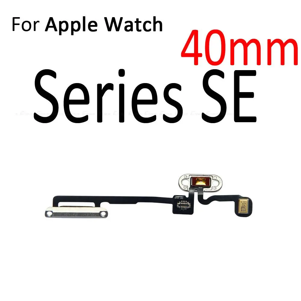 Power ON OFF Mute Switch Control Button Microphone Flex Cable For Apple Watch Series 1 2 3 4 5 6 38mm 42mm 40mm 44mm Repair Part |