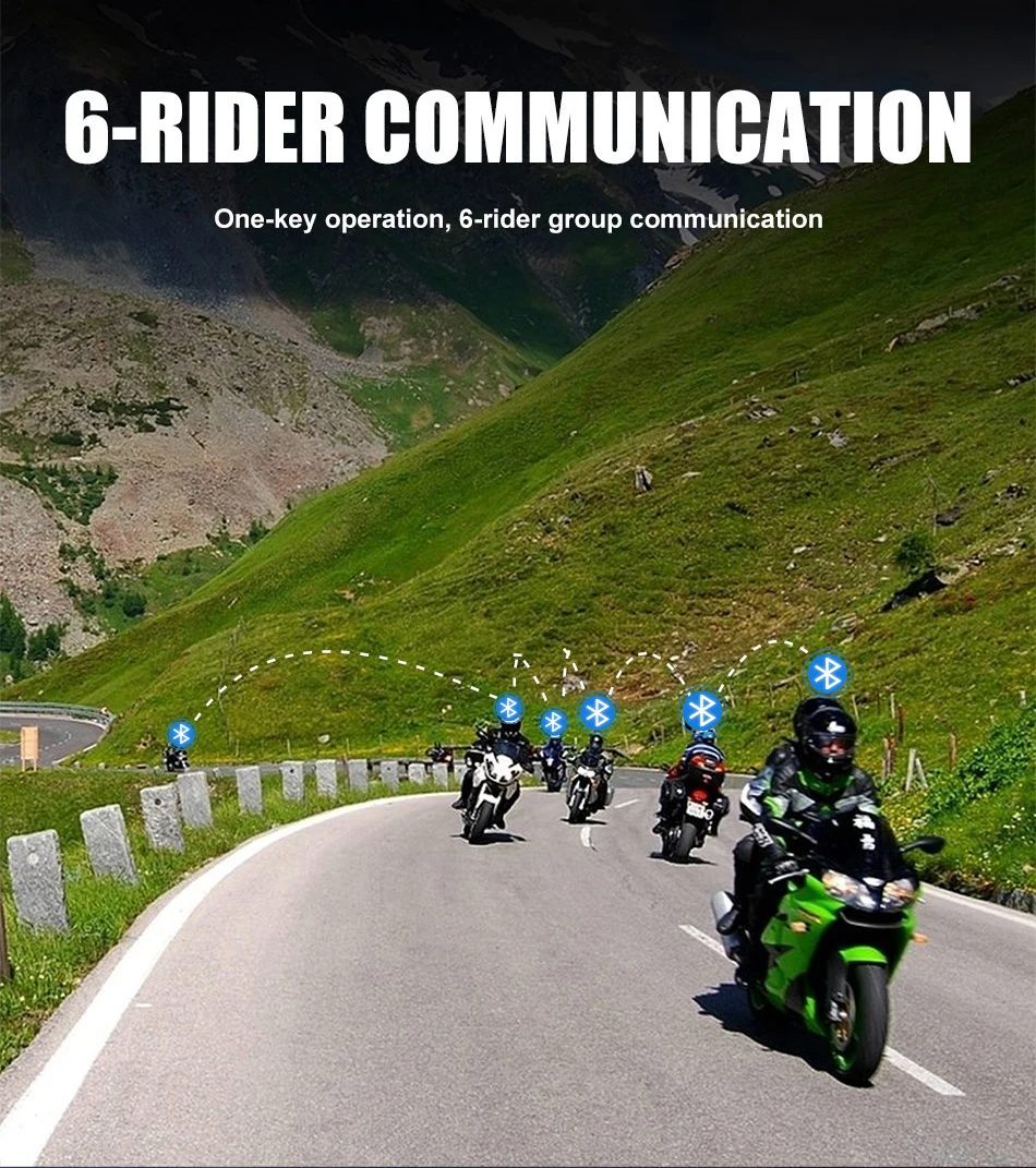 Mornystar S8 Интерком Bluetooth для мотоциклетного шлема гарнитура FM-музыка совместный