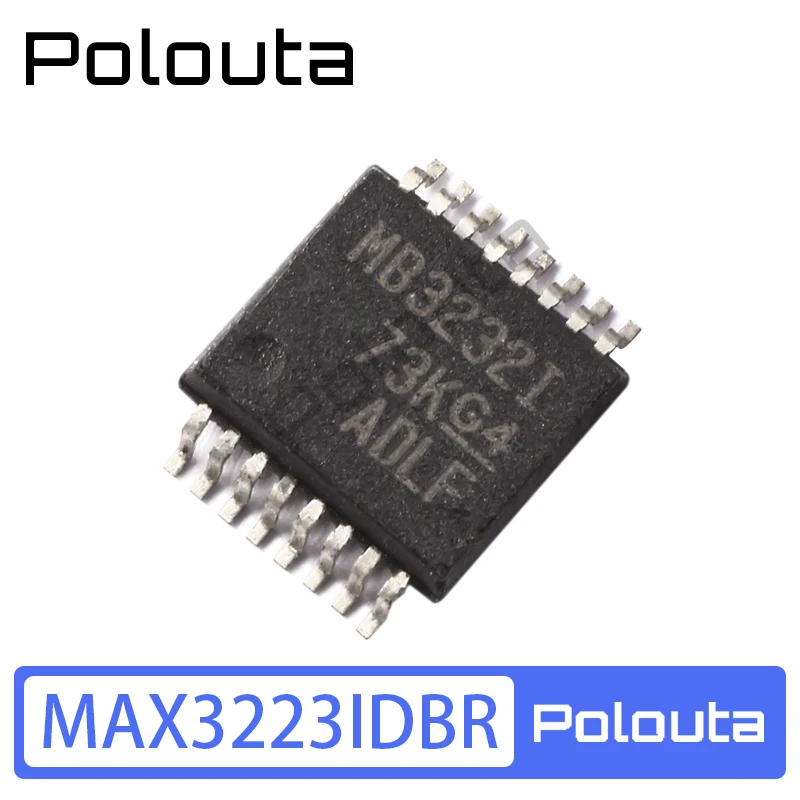 

4 Pcs/Set Polouta MAX3223IDBR MAX3223ID SSOP-20 Driver/Receiver DIY Acoustic Components Kits Arduino Nano Integrated Circuit