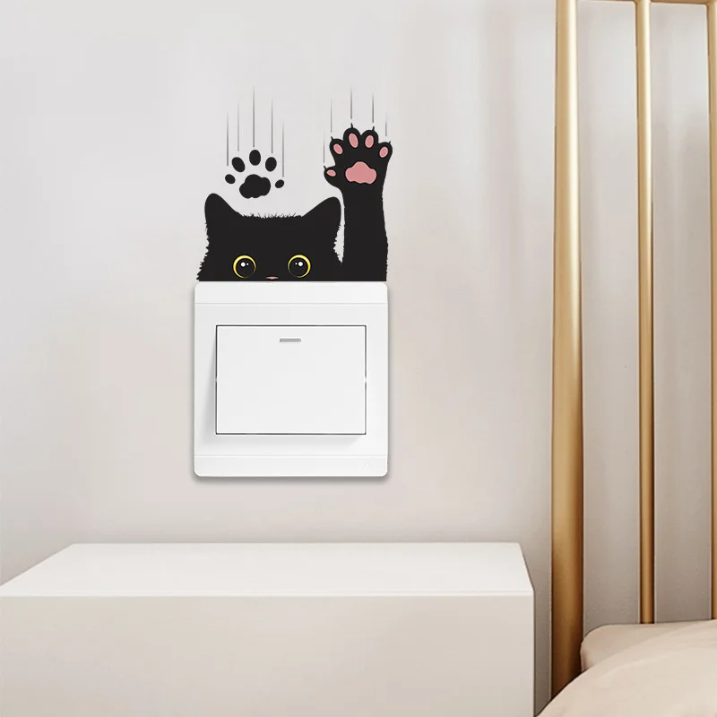 

Switch Stickers Cartoon Children Room Decor Switch Light Wall Stickers for Home Decoracion Habitacion Infanil Light Switch Cover