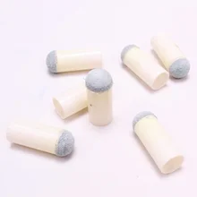 슬립 온 당구 큐 교체 헤드 팁, 당구 큐 스틱, 엔터테인먼트 당구 스누커 액세서리, 5 개, 10mm, 13mm