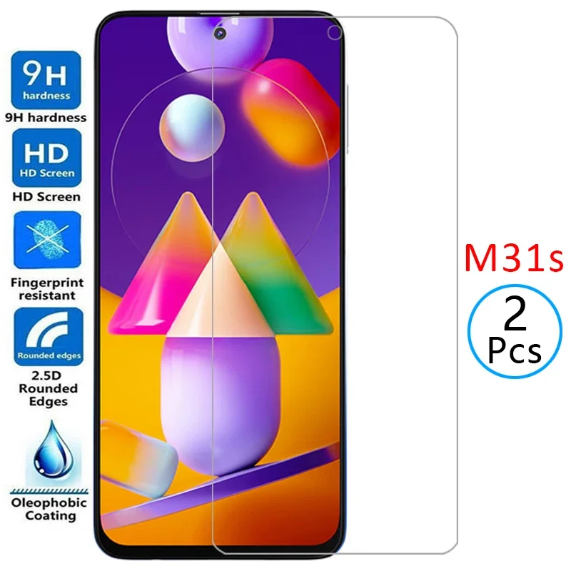 Закаленное стекло для samsung m31s защитное протектор экрана galaxy m 31 s m31 пленка samsun samsumg