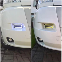 2x led car daytime running lights lamp for peugeot boxer citroen relay fiat ducato motorhomes vans drl auto exterior accessories