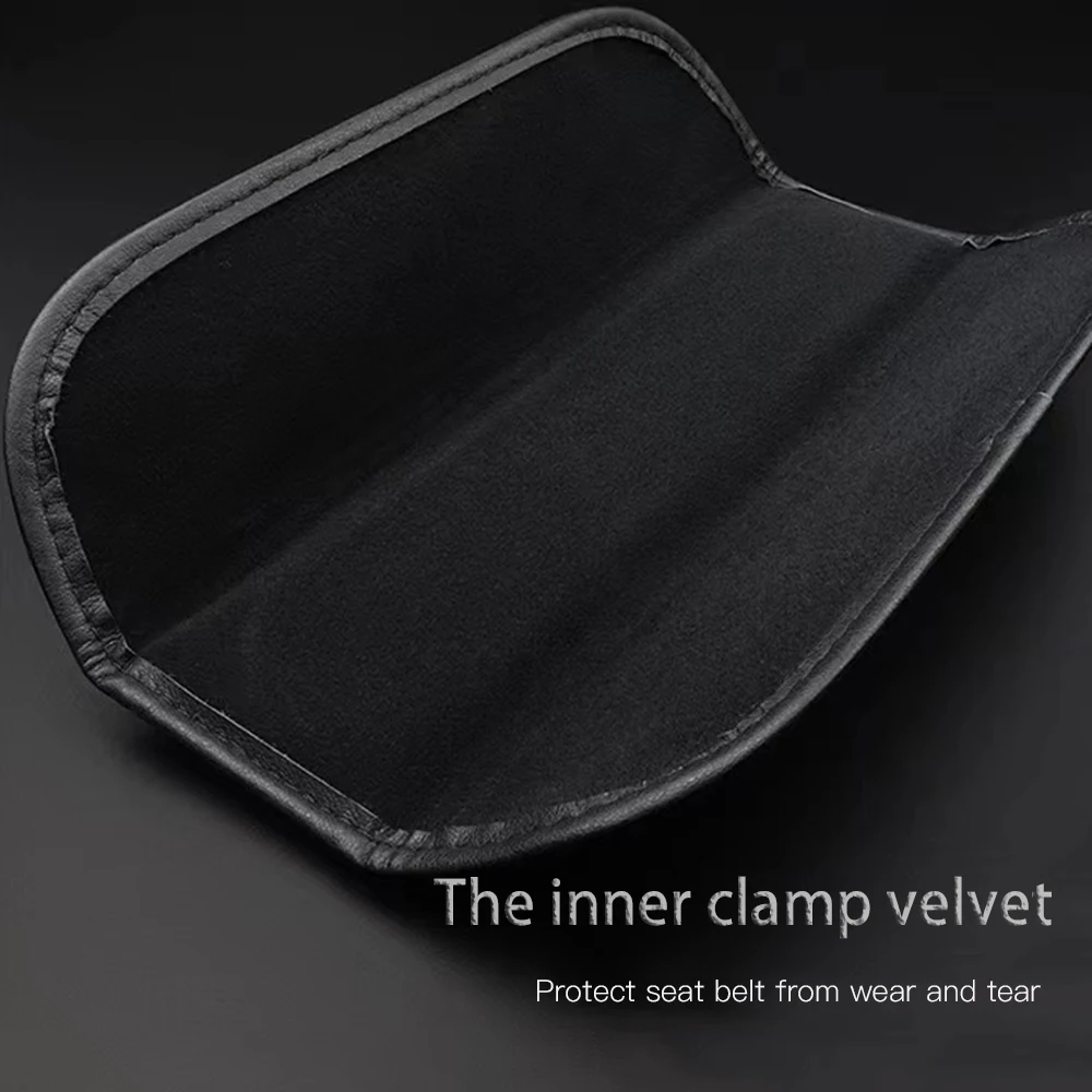 1 шт. автомобильные аксессуары кожаный наплечный чехол для ремня безопасности
