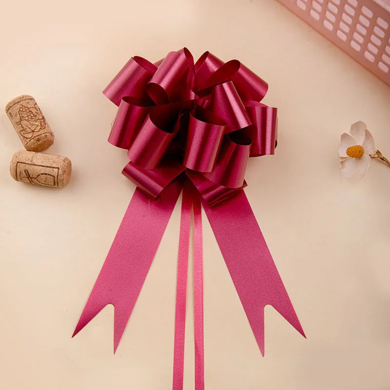 

50Pcs DIY Wedding Decor Ribbon Decor Gift Packaging Ribbons Craftsl Pull Bows Bows Pull