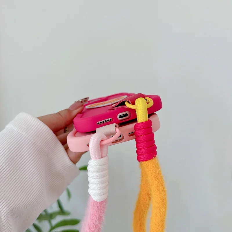 Heart Fur Rope Waves Soft Phone Case For Xiaomi Redmi 13C 5G 12C 10C 9C 12 10 9 8 8A 9A 9AT 9T 10A 11A A1 A2 Plus A3 4G Cover