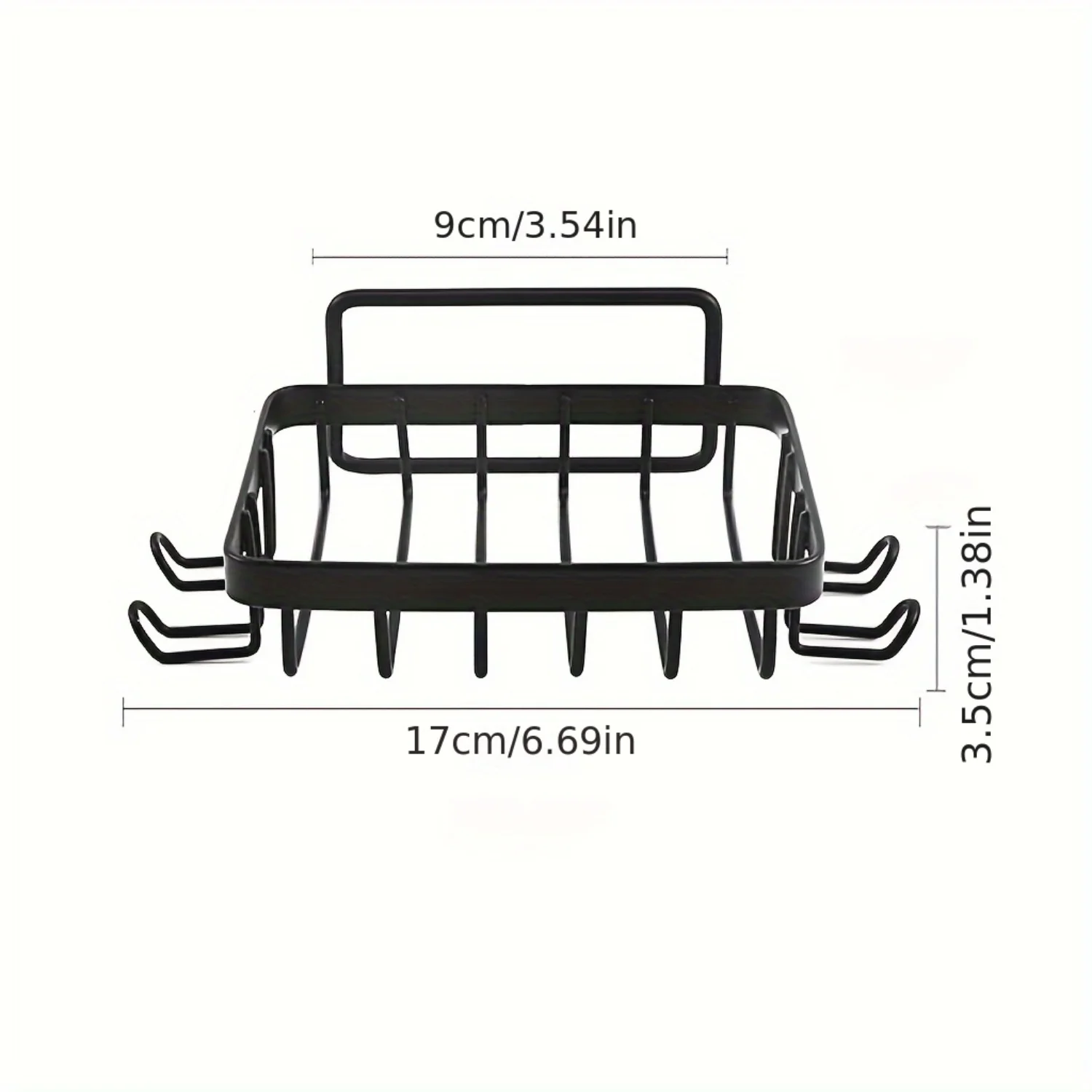 Полки для ванной комнаты из нержавеющей стали - настенная треугольная душевая