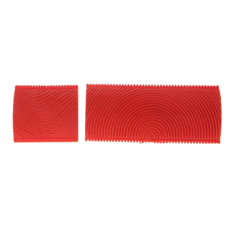 

2PCS Imitation Grain Paint Roller Brush Wall Texture Art Painting Tool Set