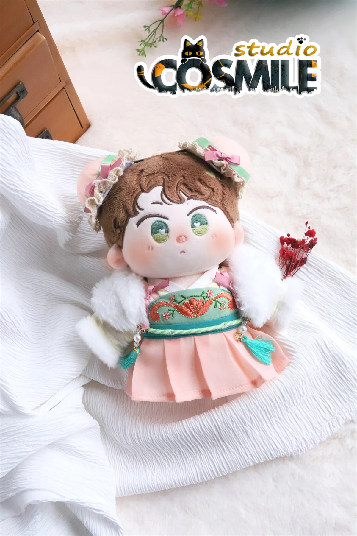 

Костюм для куклы длиной 15 см, 20 см, с юбкой