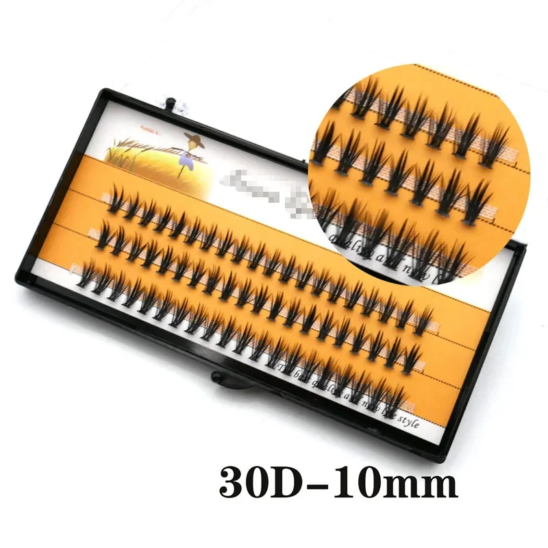 

60 clusters/box Mink Eyelashes 30D individual Eyelash extension Natural Thick False Eyelashes makeup girl Eyelashes bunches