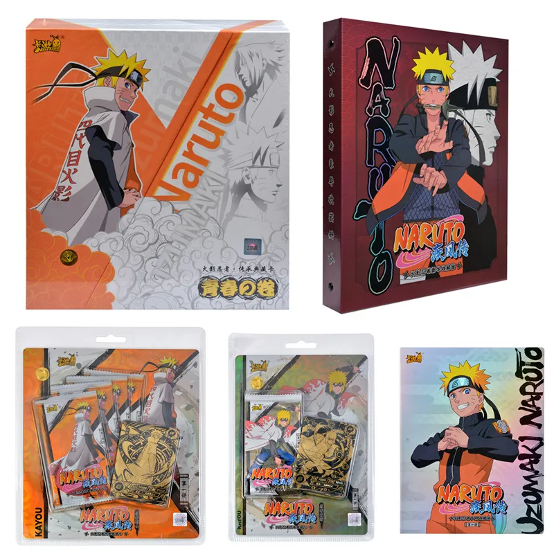 Children's Festival Bcr Card Medal Naruto Card Album Book