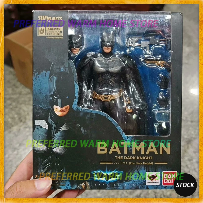 Фото В наличии Originate BANDAI SHF The Dark Knight Batman Подвижная модель игрушки S.H.FIGUARTS Брюс Уэйн Темный рыцарь Rises №1
