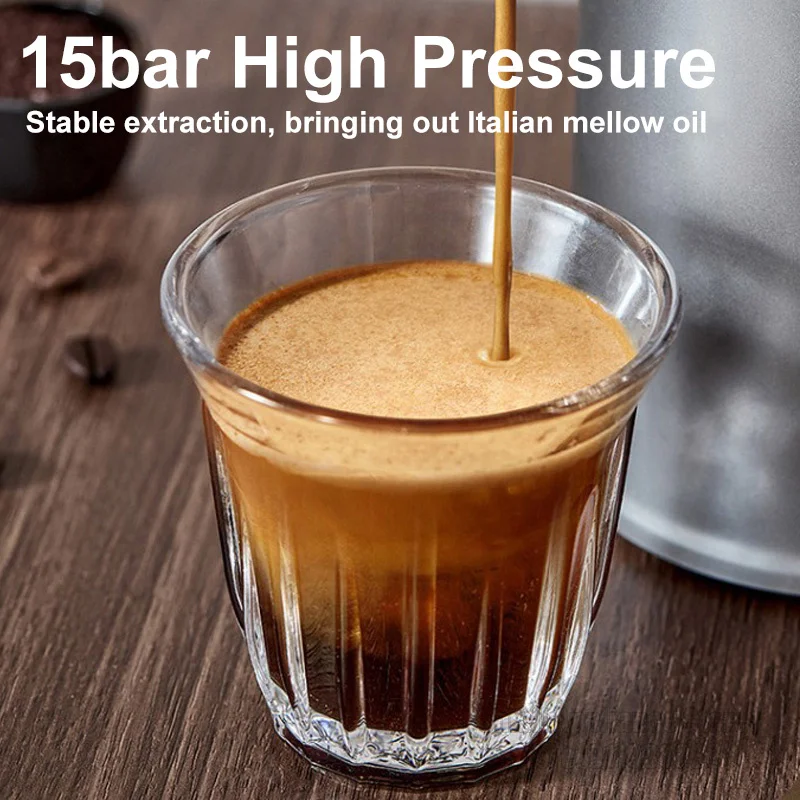 Эспрессо-машина SUPOR мини-портативная кофемашина 15 бар экстракция высокого