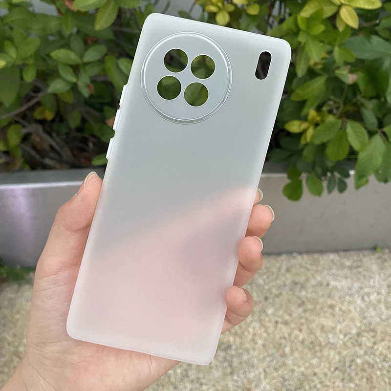 Ультратонкий Мягкий ТПУ Матовый полупрозрачный чехол для телефона VIVO X90 Pro Plus X80 X70 X60 V23 Y21 V21 V23E