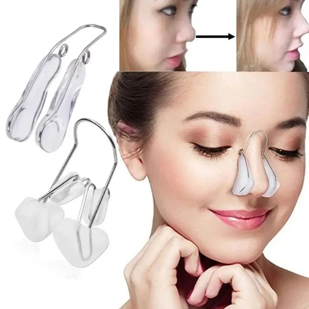 

1PC Nose Shaper Lifter Clip Nose Beauty Up Lifting Soft Rhinoplasty Nose Bridge Straightener Corrector Slimming Device