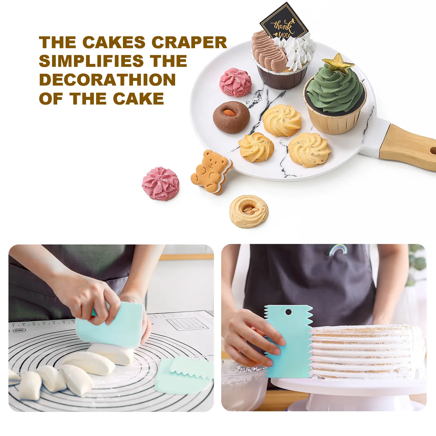 

18pcs Piping Bags and Tips Set Baking Cream Nozzle Reusable Pastry Bags Tips Cake Decorating Tools for Cookie Icing/Cake/Cupcake