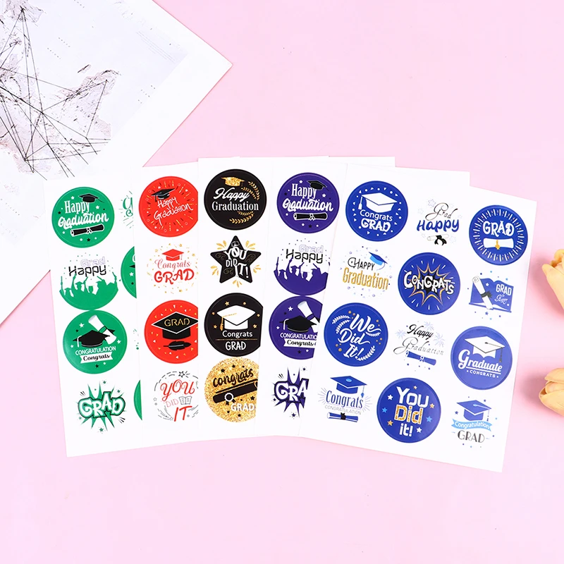 

Graduation season Gift Envelope sticker Party cake baking decoration sticker