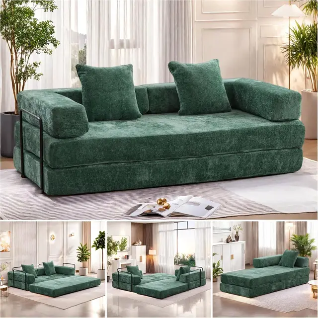 Складной компрессионный диван-кровать 4-в-1