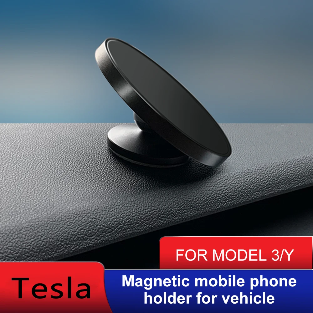 

Аксессуары для Tesla Model 3, двойной магнитный держатель для зарядки