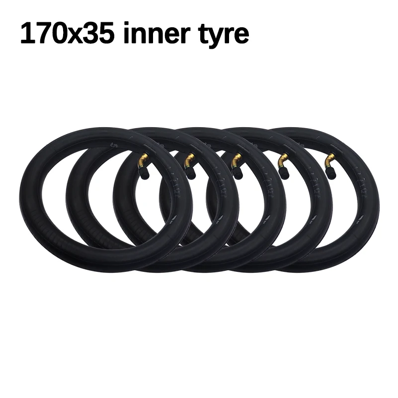 2/5/10 шт. s170x35 внутренняя трубка 170x35 внутренняя трубка с клапаном изгиба клапан детская коляска скутер шины аксессуары