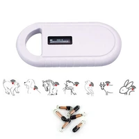 quality assurance simple operation handheld rfid tag microchip scanner pt160 animal microchip reader for pet dog cat