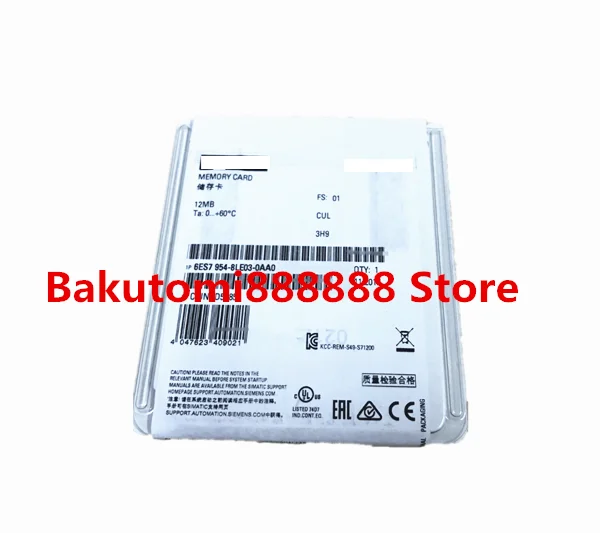 

Memory card 6ES7954-8LE03-0AA0 12MB