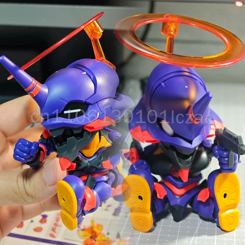 Фото Фигурка EVA Soskill: Слепая коробка EVA, Neon Genesis Evangelion, сборная модель ручной работы, Q-версия, коллекционный сувенир, подарок №1