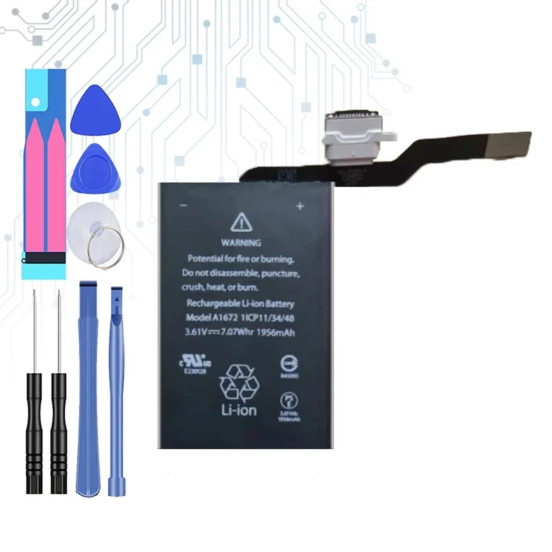 Сменный аккумулятор емкостью 56 мАч A1672 A1657 (2-й) для Apple Magic Mouse 2 Wireless 020-00634 020-00633