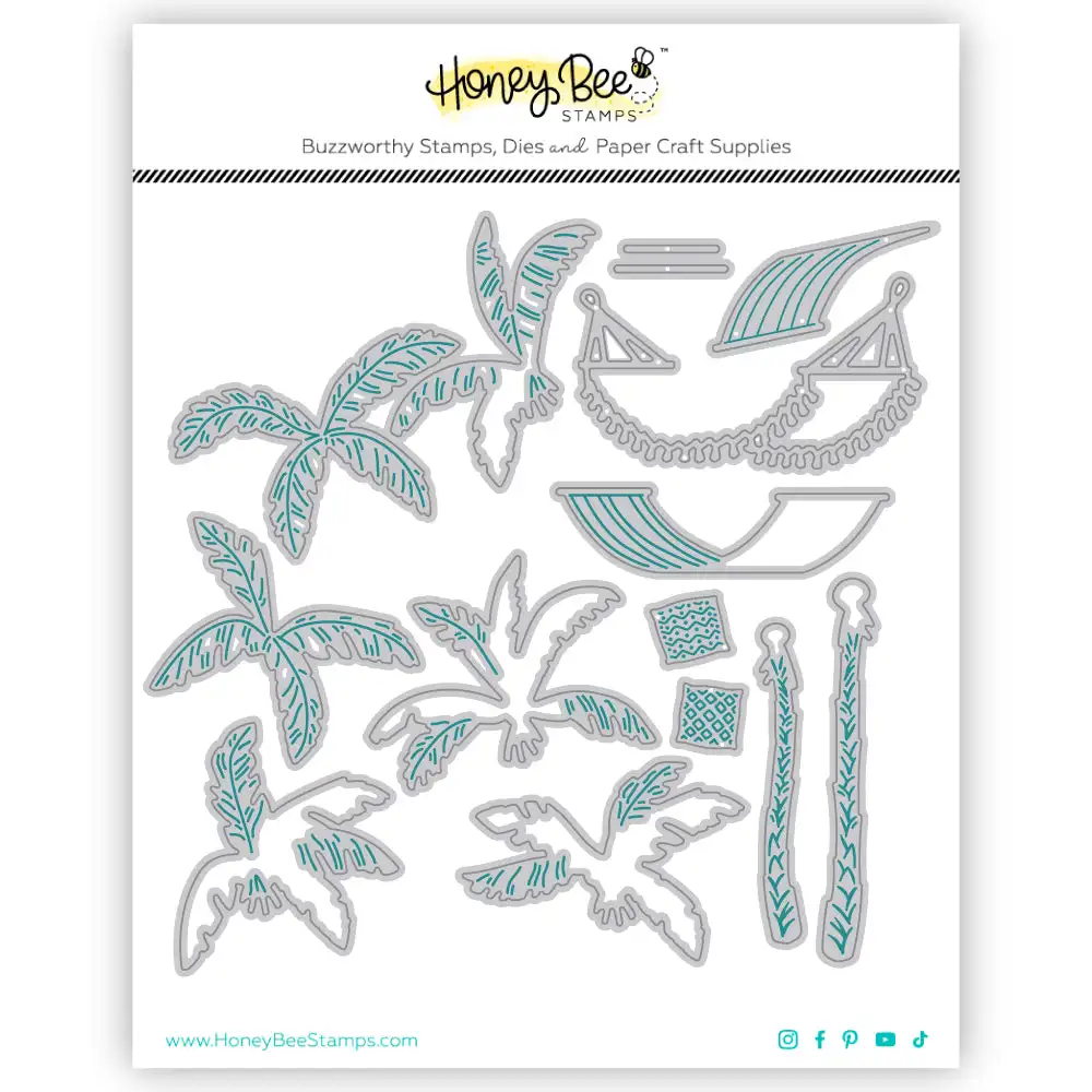 Пресс-формы в виде кокосового дерева для гамака новинка 2024 года скрапбукинг