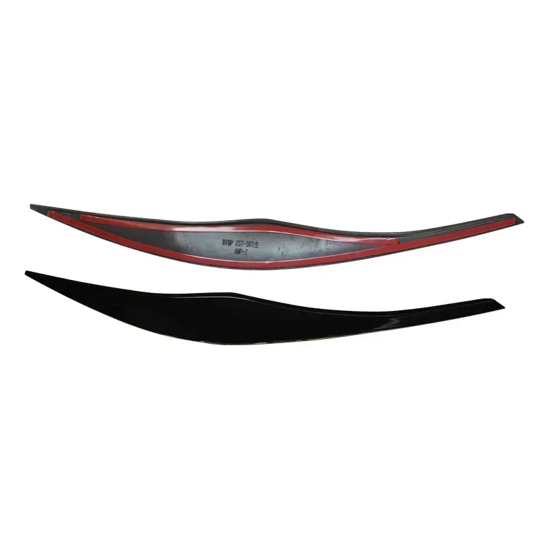 Глянцевая черная отделка для автомобильных фар век бровей BMW 3 серии E90 E91 Sedan Touring