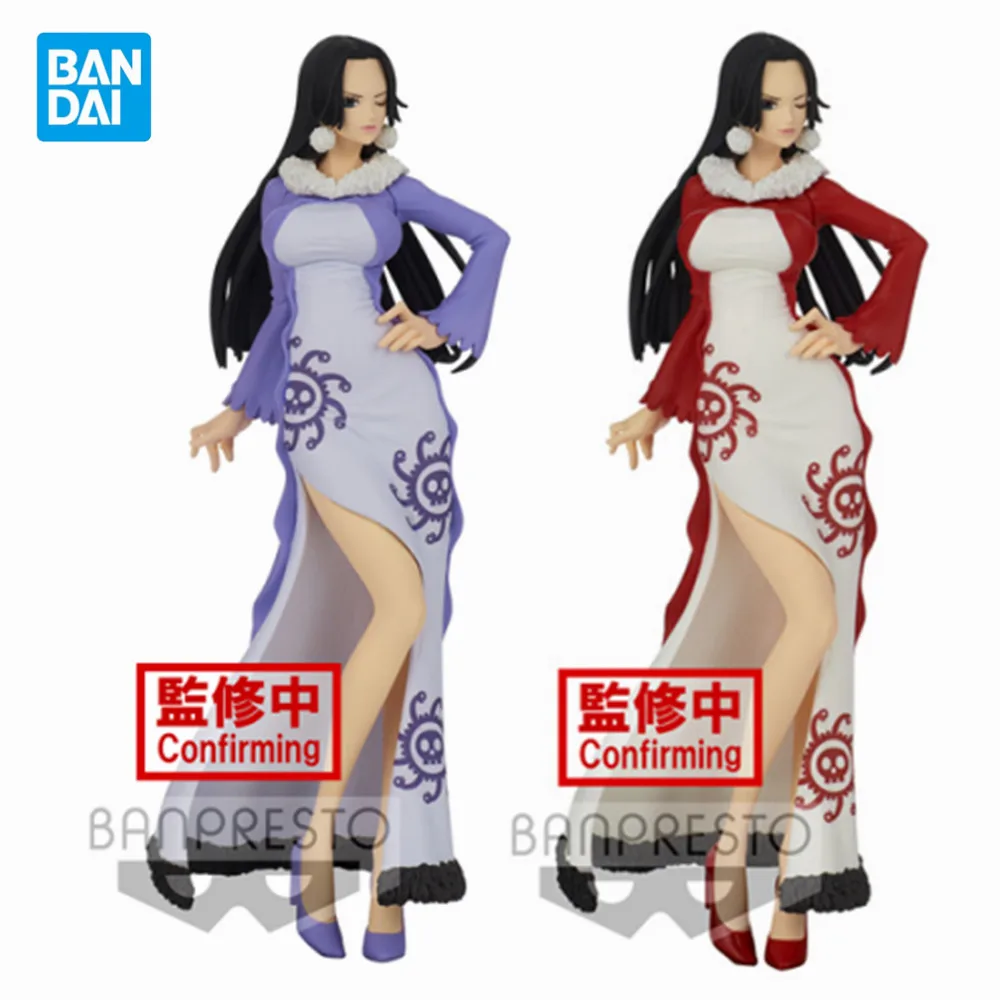 

Original One Piece Boa·Hancock Anime Figures 25cm PVC Toys Bandai BANPRESTO Action Figures Model Sexy Girl Christmas Gift Doll