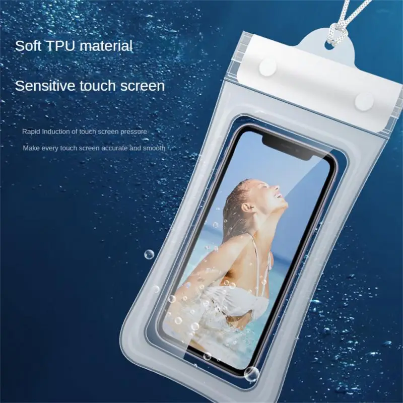 

Floating Airbag Swimming Bag Waterproof Mobile Phone Pouch Cell Phone Case For Swim Diving Surfing Beach Use For IPhone Samsung