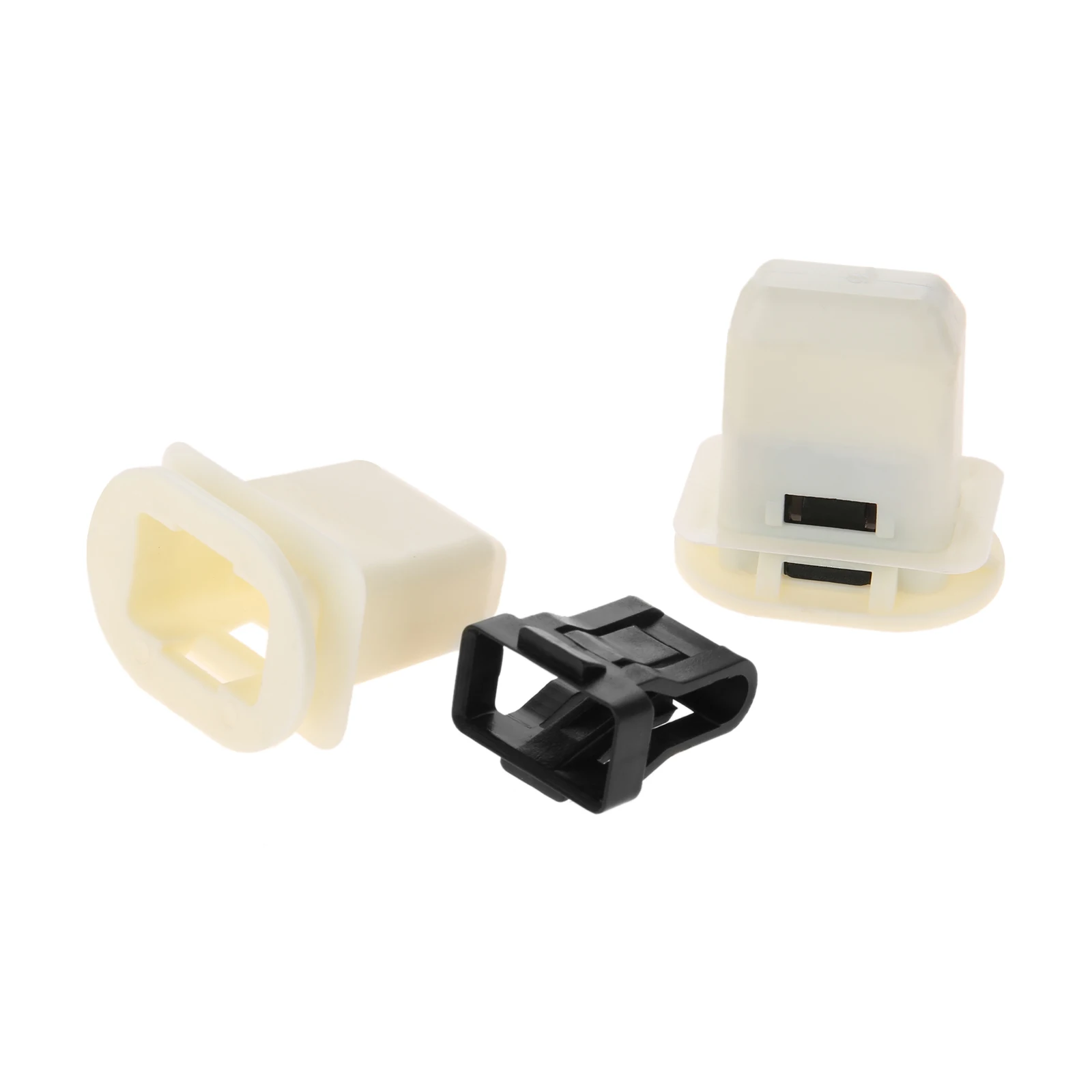 Винтовая втулка для задних сидений автомобиля, 2 шт., для Audi Q7 A4 S4 A5 A6 RS4 RS5 RS6 RS7, для Seat Skoda 4L0886373 4L0 886 373, белый нейлон