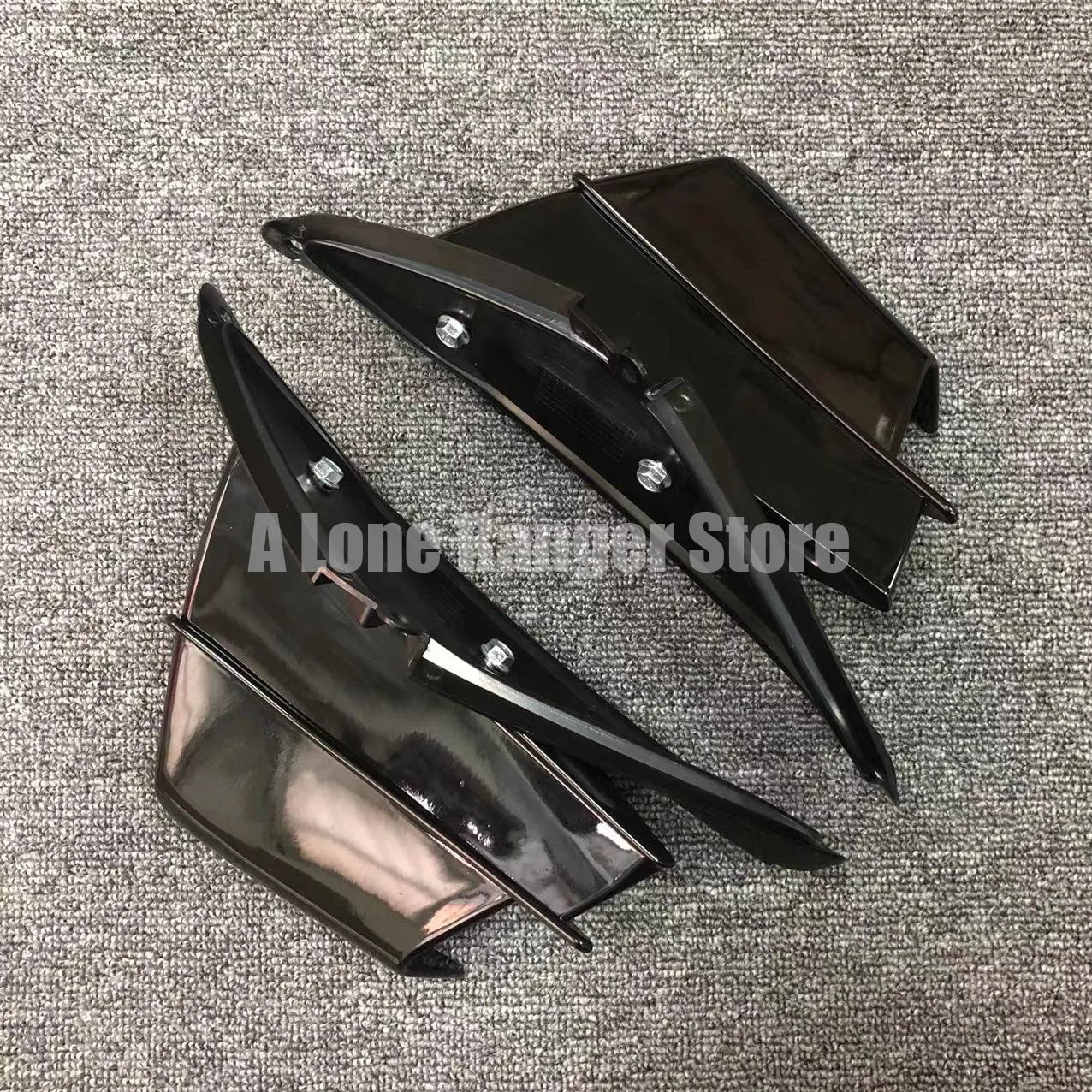 

Для Honda CBR650R 2019-2023 Winglet аэродинамический боковой ветровой плавник спойлер CB650R ABS передняя обтекатель Защитная крыла