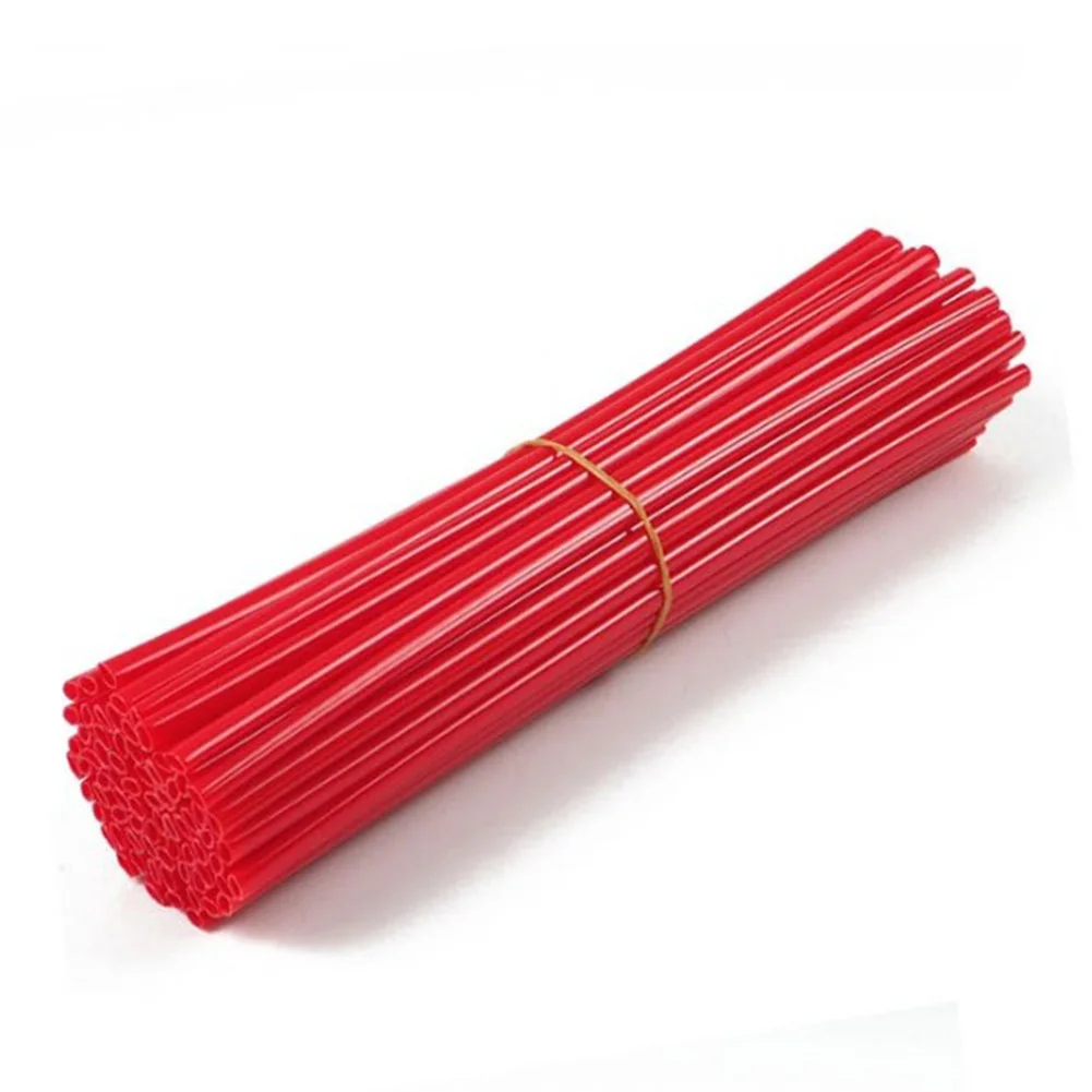 

Waterproof Spoke cover Wheel Rim Wraps 3.5mm~5mm 72PCS Bicycle Dustproof Guard Protector Durable. High quality