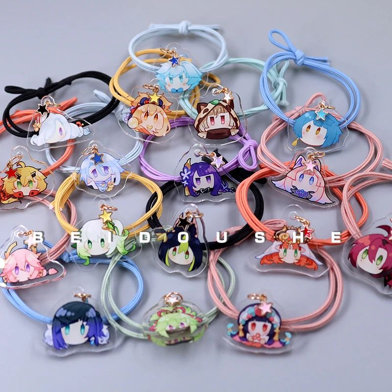 

Anime Genshin Impact Hutao Ganyu Zhongli Xiao Headband Headdress Hair circle hair loop Cosplay Prop