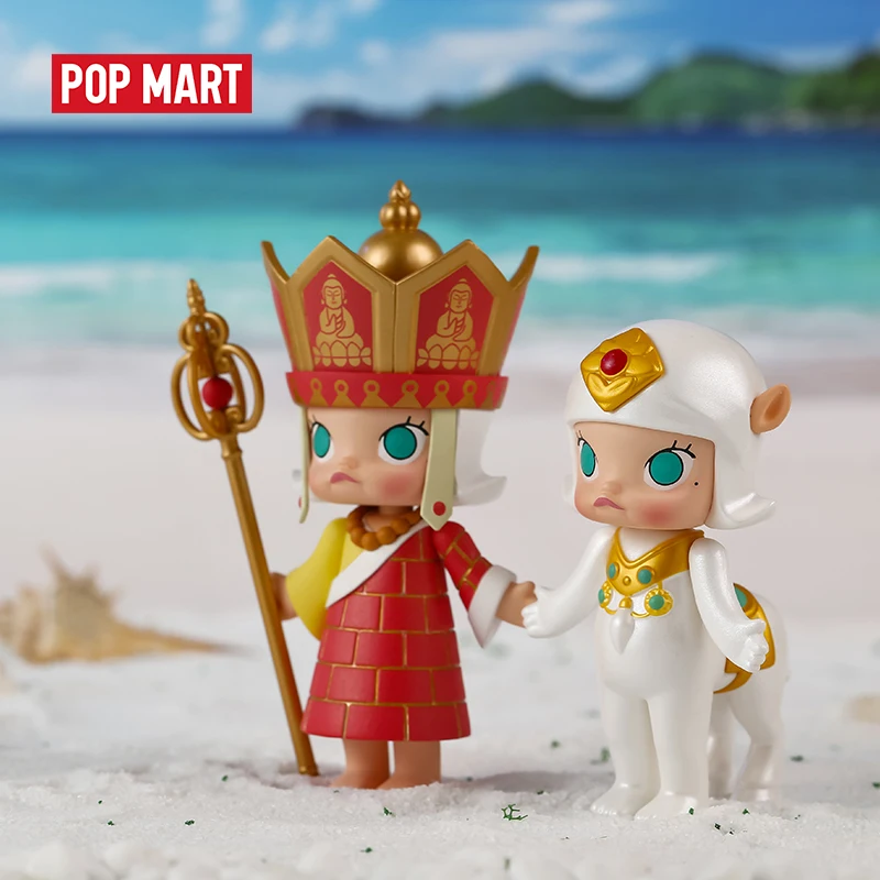 USER-X POP MART Molly Journey to the west Series Blind Box Collectible Action Kawaii anime art toy figures Birthday Gift Kid