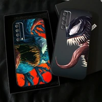 marvel venom cool phone case for huawei honor 7a 7x 8 8x 8c 9 v9 9a 9x 9 lite 9x lite silicone cover coque funda back carcasa