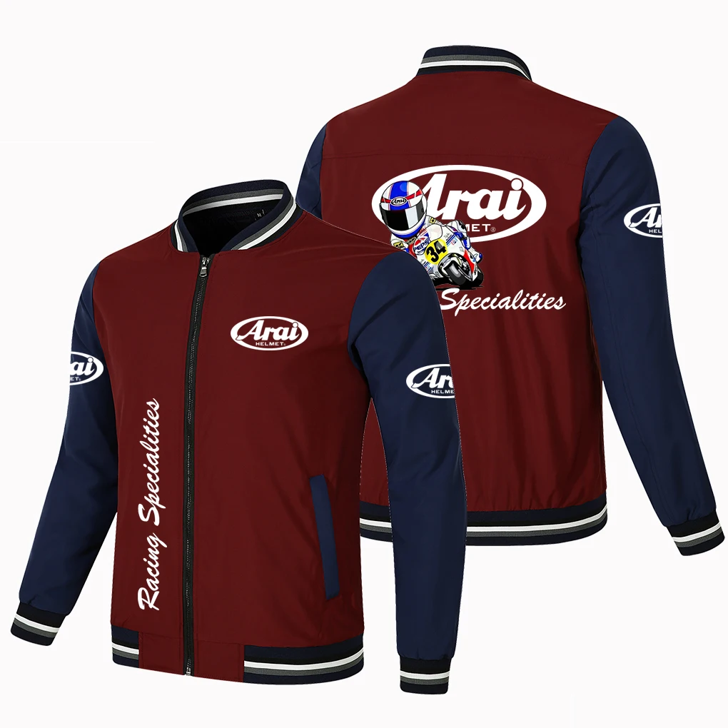 

Arai motorcycle jacket Men's baseball jacket Casual jacket Men's hip-hop street style work jacket Racing jacket
