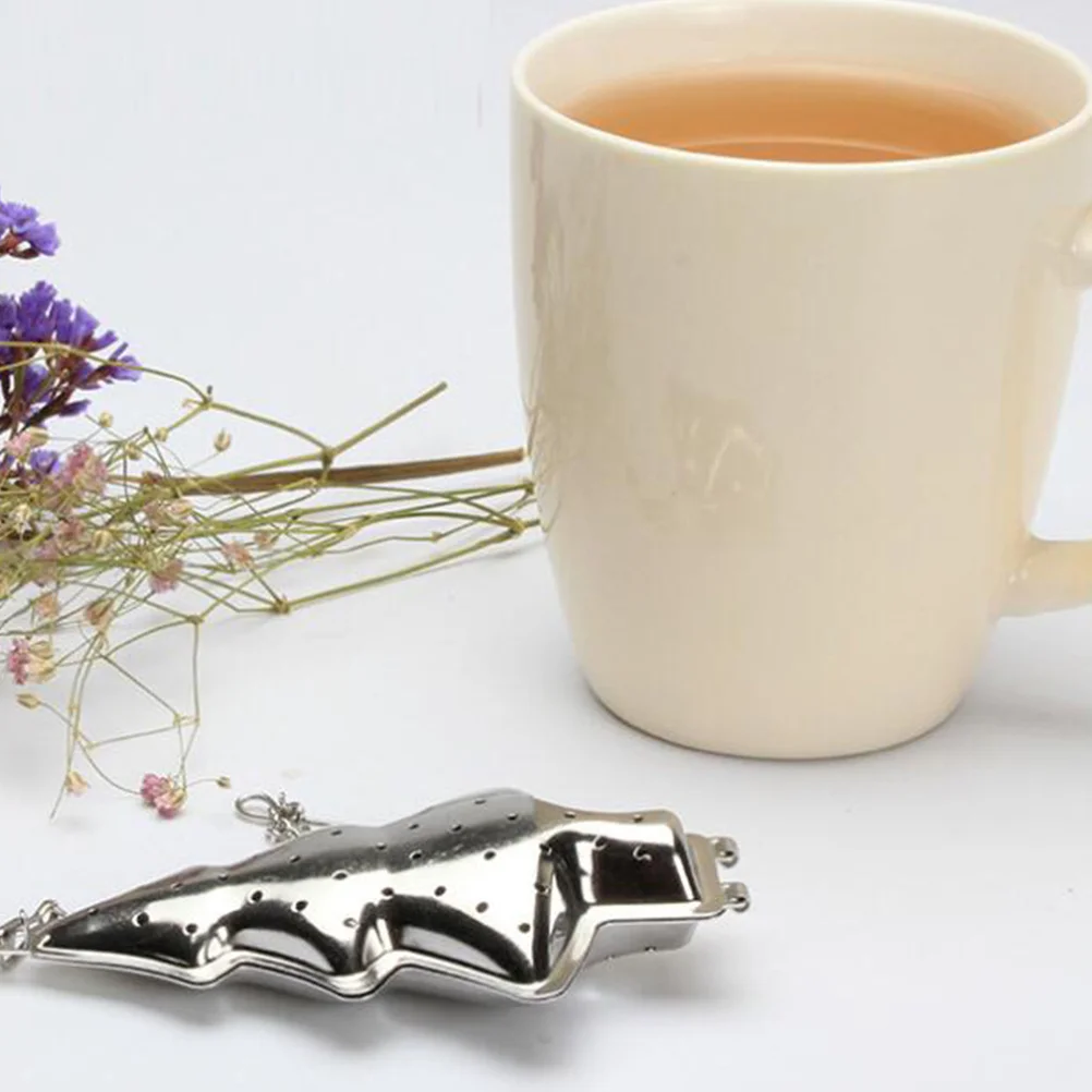 Чайник из нержавеющей стали 2 шт. чайник в форме рождественской елки заварочный