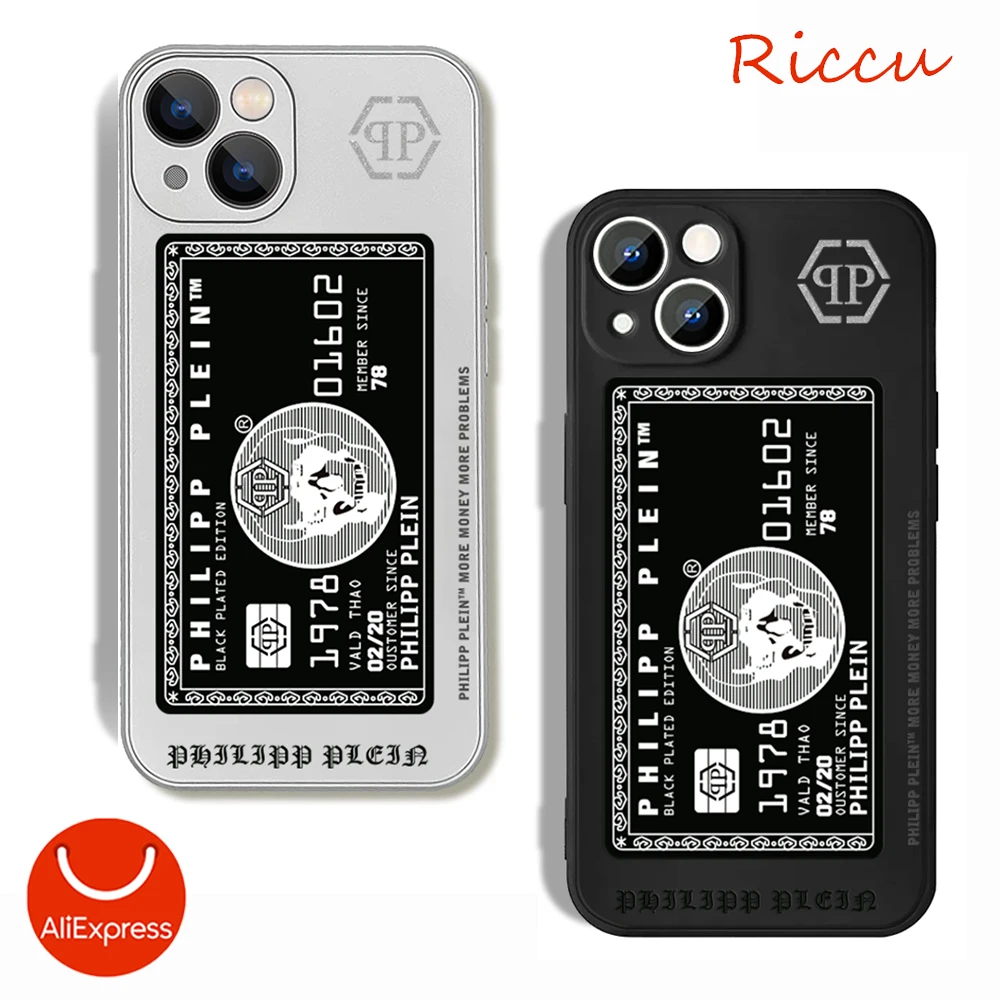 

Horror Skull Qp Philipp Phone Case for Iphone13 12 Pro 11 Pro Max X XR Mini XS MAX 7 8 Plus 6s Plus 2020 Se Credit Card Covers