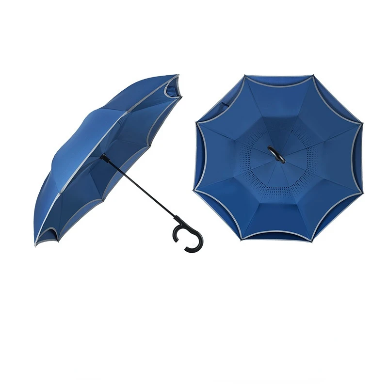 Outdoor Katana Umbrella Waterproof Travel Automatic Reflective Windproof Large Car Umbrella Gift Business Paraguas Rain Gear