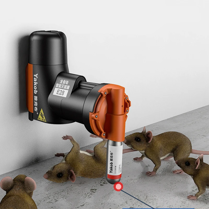 

Automatic Pneumatic Mice Mouse Trap for Rat Mousetrap Killer Electronic Rodent Restaurant Factory Killing Trap Pest Controls
