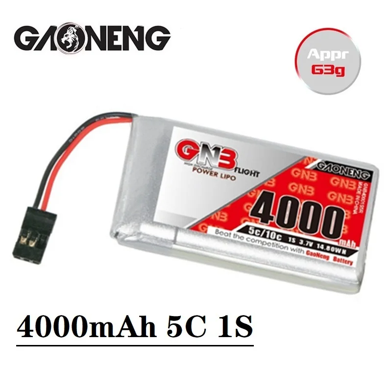 

2 шт./компл. GNB 4000 мАч 1S 3,7 в Lipo аккумулятор 5C/10C передатчик посылка разъемом JR для пульта дистанционного управления Sanwa M17 RC