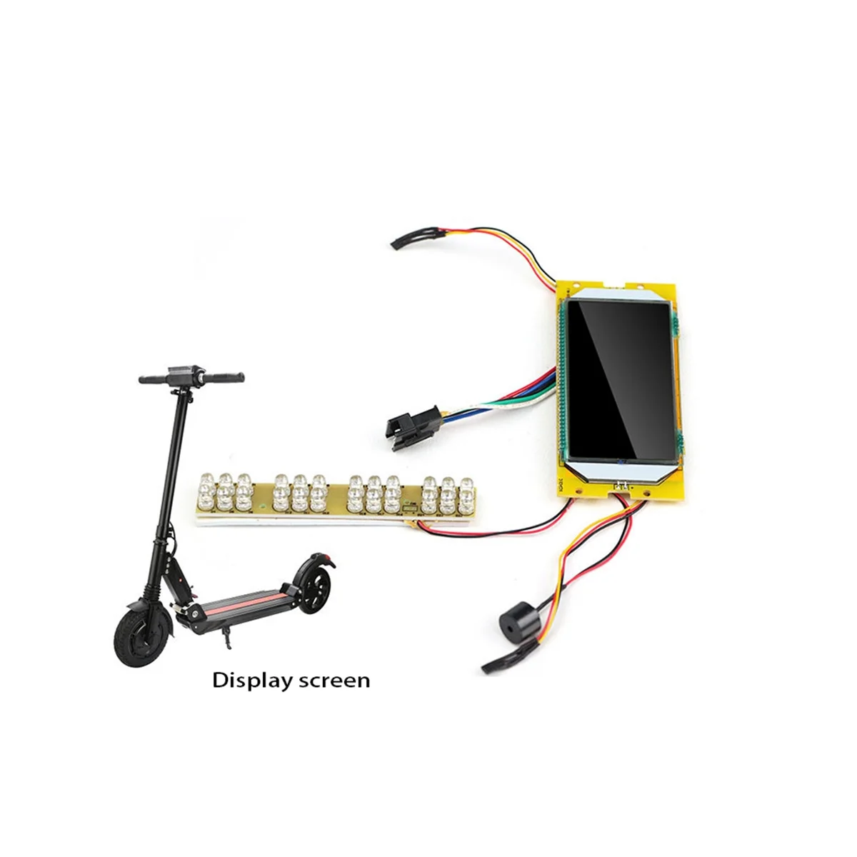 

8-дюймовый дисплей для электрического скутера, аксессуары для фотоэлектрического скутера, ЖК-дисплей для панели дисплея Kugoo