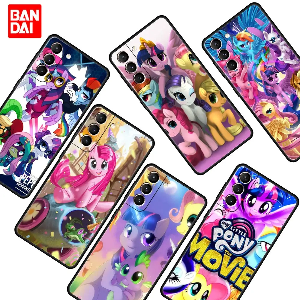 

Shell Case for Samsung Galaxy S22 S21 S20 S10 Plus Ultra FE 4G 5G S22Plus S20Plus S21Plus Funda Cartoon My Little Pony Anime